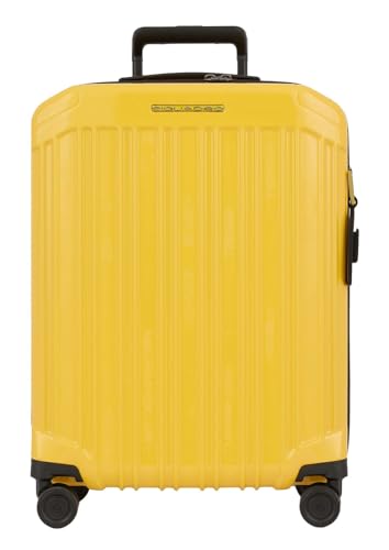 Piquadro PQ-Light Slim - 4-Rollen-Trolley L 75 cm giallo canarino von Piquadro