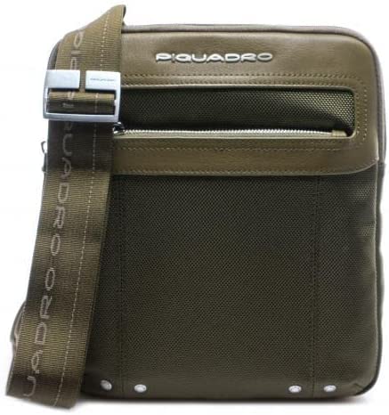 Tasche aus Leder und Stoff, Ve, Leder- und Stofftasche von Piquadro