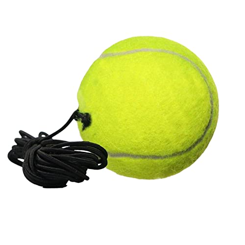 Pisamhid Hochelastischer Tennisball | -Tennis-Trainingsgeräte für das Selbsttraining,Tennisball Selbststudium Übungsgerät Ausrüstung Sportübung für Anfänger von Pisamhid