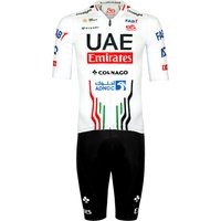 Set (Radtrikot + Radhose) UAE EMIRATES Race 2024 Set (2 Teile), für Herren, von Pissei