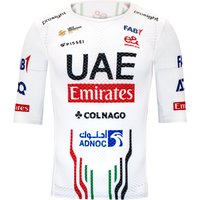 UAE EMIRATES Race Light 2024 Kurzarmtrikot, für Herren, Größe L, Rennrad Trikot, von Pissei