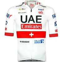 UAE EMIRATES Schweiz 2024 Kurzarmtrikot, für Herren, Größe 2XL, Radshirt, von Pissei