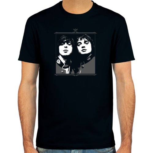 Pixda T-Shirt Pete Doherty & Carl Barât ::: Farbauswahl: Oliv, Navy oder schwarz ::: Größen: S-XXL von Pixda