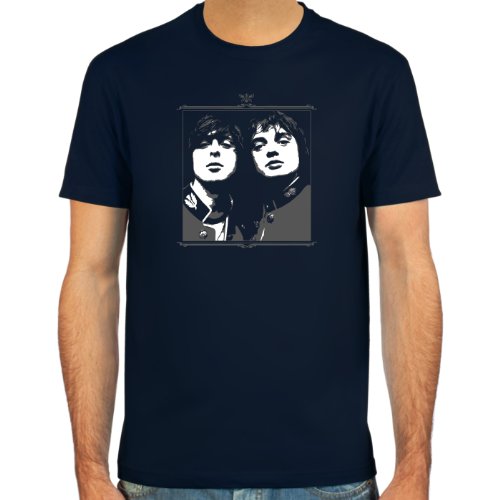 Pixda T-Shirt Pete Doherty & Carl Barât ::: Farbauswahl: Oliv, Navy oder schwarz ::: Größen: S-XXL von Pixda