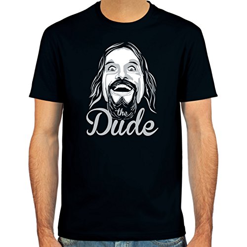 Pixda T-Shirt The Dude ::: Farbauswahl: deepred, Oliv, Navy oder schwarz ::: Größen: S-XXL von Pixda