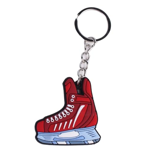 Pjeghbvop Eishockey-Sport-Schlüsselanhänger, Cartoon-Wintersport-Anhänger, Schlüsselanhänger, Autoschlüsselhalter, Taschenanhänger, Handtaschen-Zubehör von Pjeghbvop