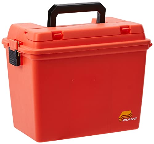 Plano Extra große Trockenbox mit Tablett, orange von PLANO