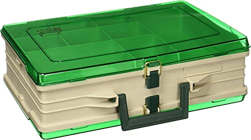 Plano Magnum Tackle Box Doppelseitig Sandstein/Grün 1119, Premium Tackle Storage, Multi von Plano