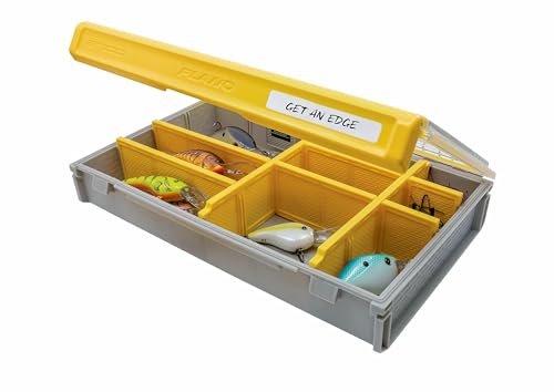 Plano Unisex-Erwachsene Edge Flex 3700M Tackle Storage Box, Gelb/Grau von Plano