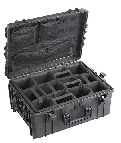 MAX Unisex Erwachsene 540H 245Camorg Koffer, Schwarz, 594 x 473 x 270 mm von MAX