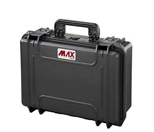 Panaro Max Cases, wasserdichter Koffer ohne Art, Schwarz, M von MAX