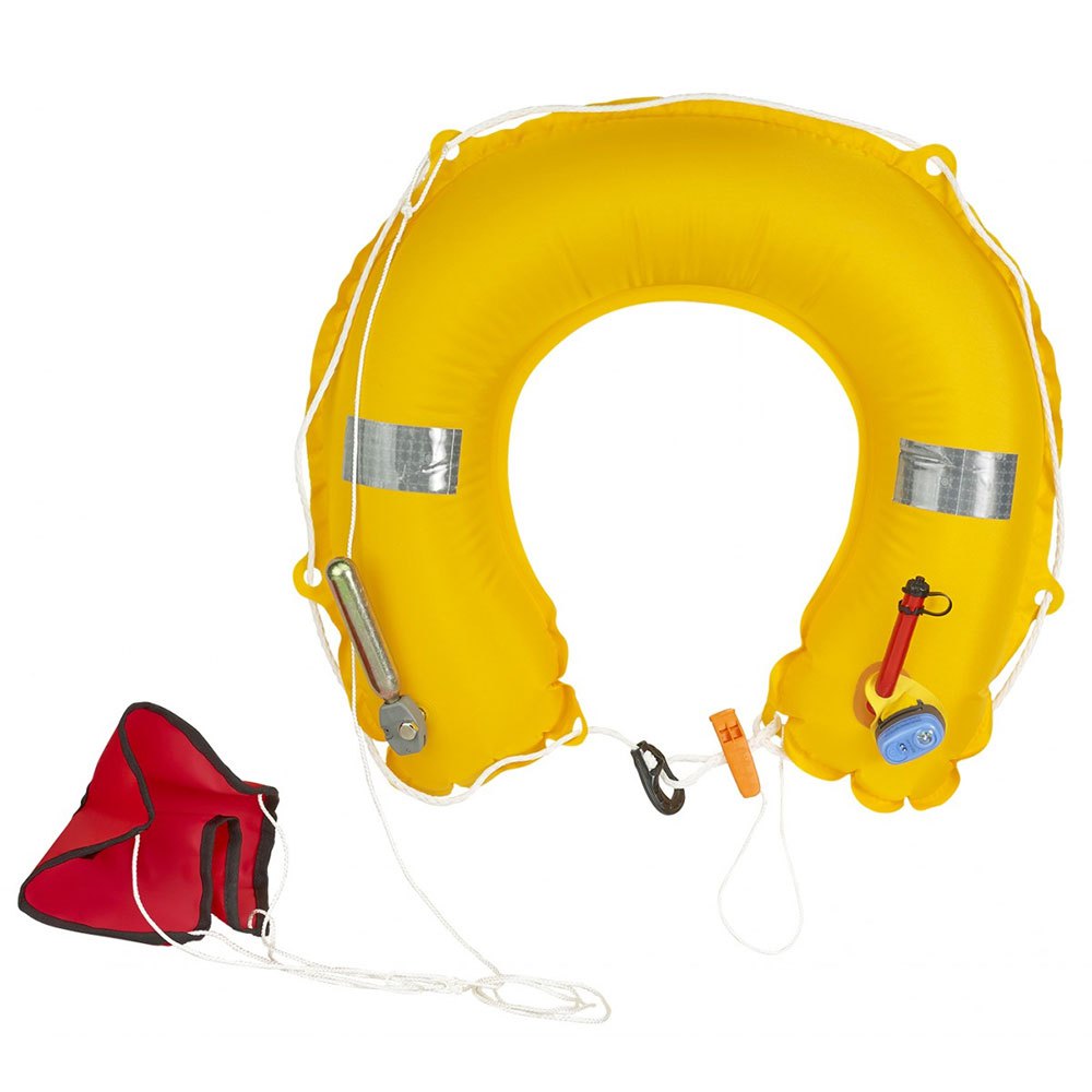 Plastimo 117n Water Activeted Light Inflatable Lifebuoy Orange von Plastimo