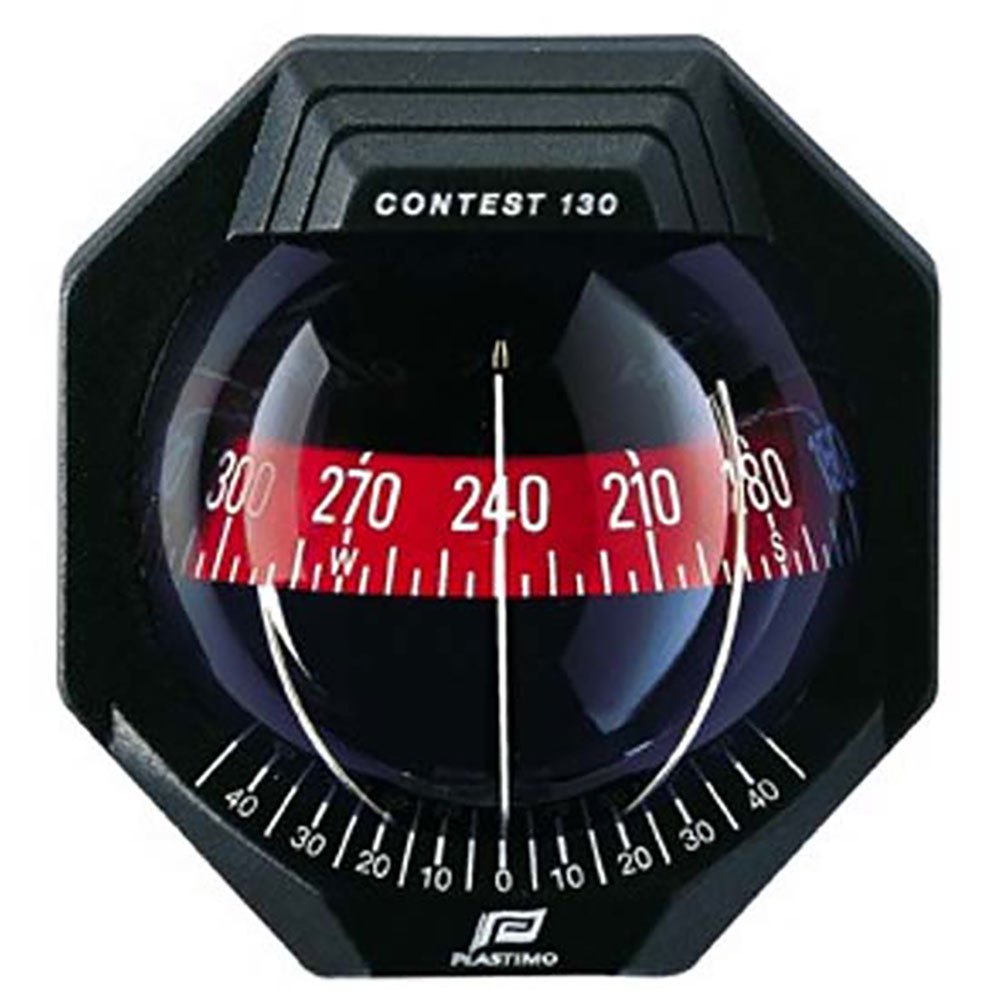 Plastimo Compass Contest 130 Bulkhead Vertical Durchsichtig von Plastimo