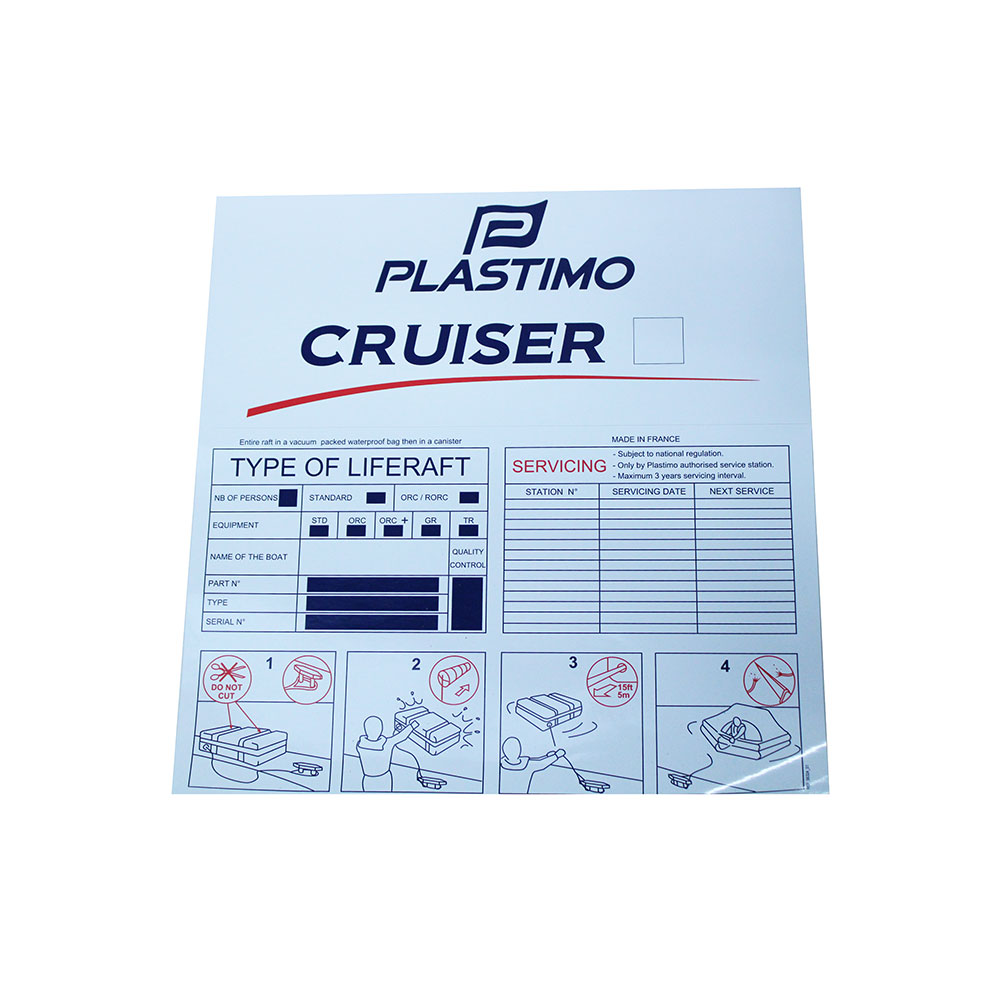 Plastimo Cruiser Tag Durchsichtig von Plastimo