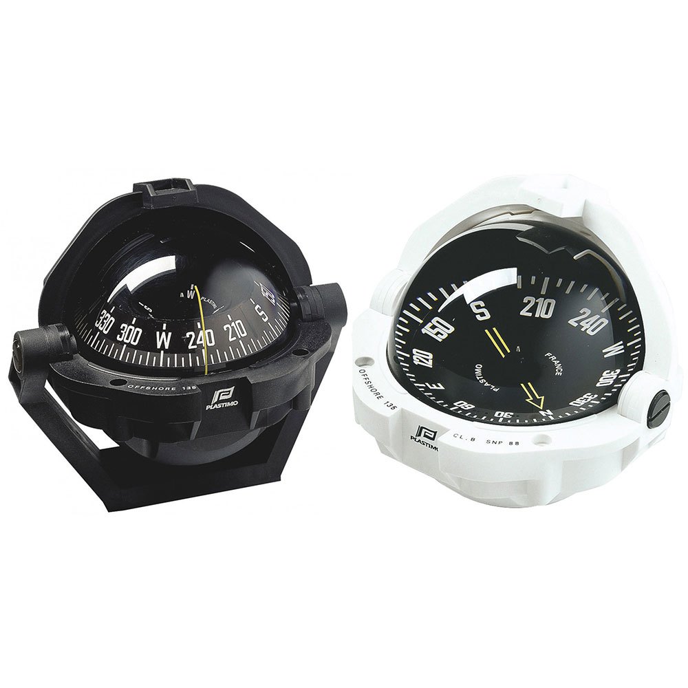 Plastimo Offshore 135 Compass With Black Flat Card Silber von Plastimo