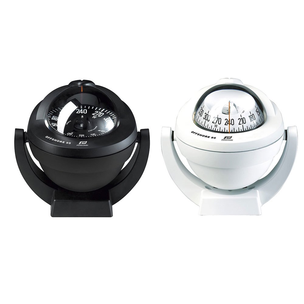 Plastimo Offshore 95 Conic Compass With Black Card Silber 150 x 150 mm von Plastimo