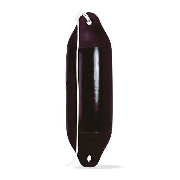 Plastimo Performance Uninflated With Rope Fender Schwarz 15 x 60 cm von Plastimo
