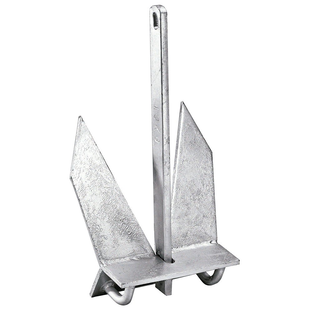 Plastimo Plana Galvanized Anchor Silber 10 kg von Plastimo