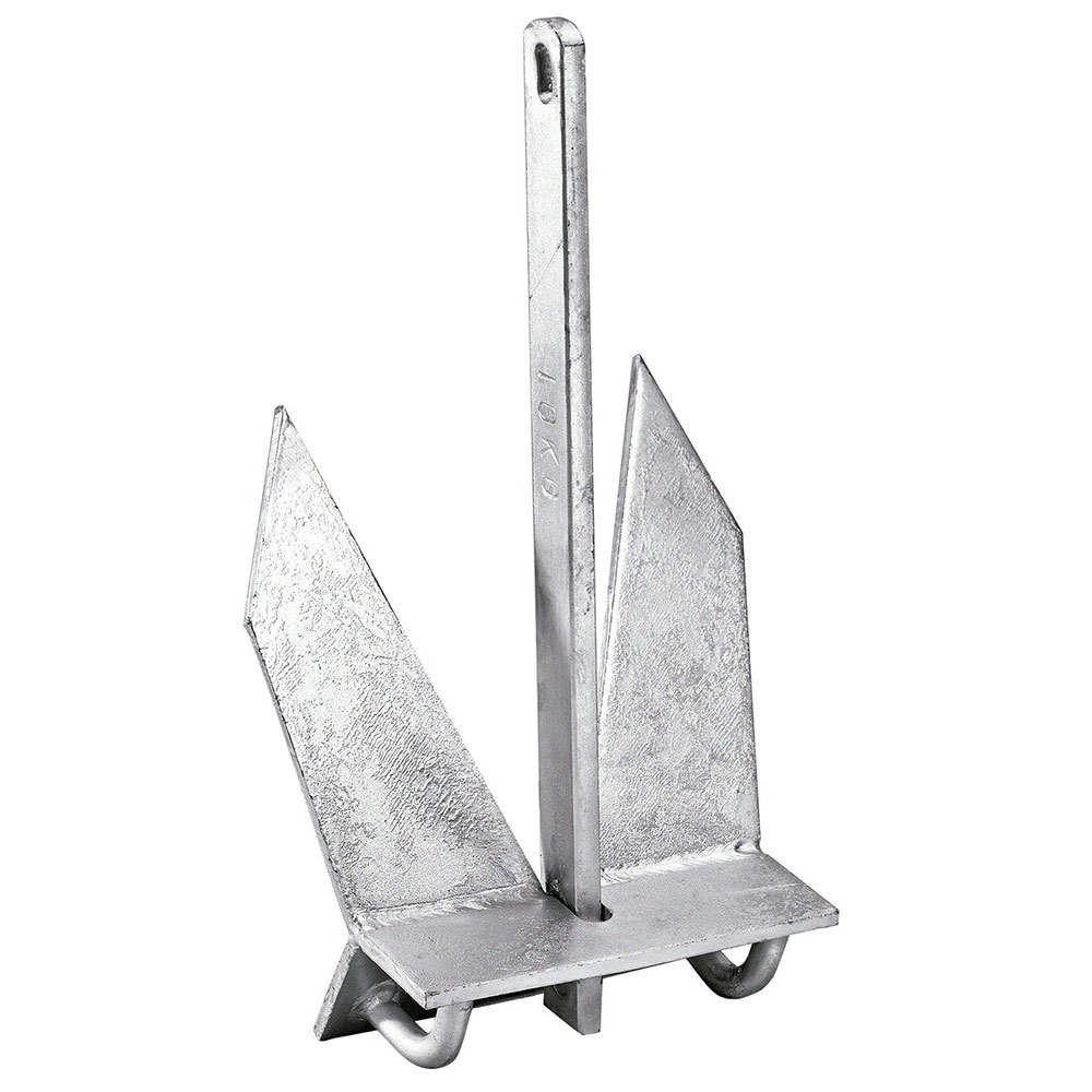 Plastimo Plana Galvanized Anchor Silber 40 kg von Plastimo