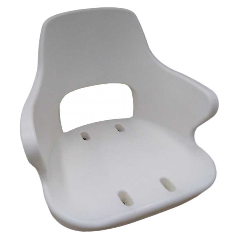 Plastimo Polyethylene Seat L Chair Weiß 432 x 546 x 407 mm von Plastimo