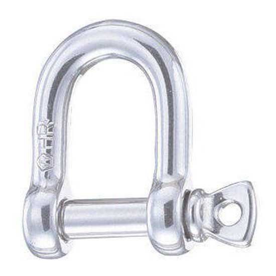 Plastimo Wichard Short Hr Shackle Silber 10 mm von Plastimo