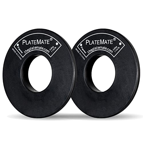 PlateMate Micro Loading 1.25 Pound Donut Weight Plate - 1 Pair von Plate Mate