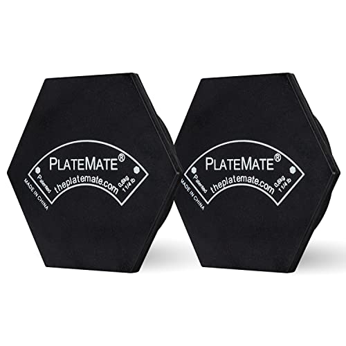 PlateMate Microload-Gewichte mit Mikrolast, 1,8 kg, 1,1 kg, Set von PlateMate