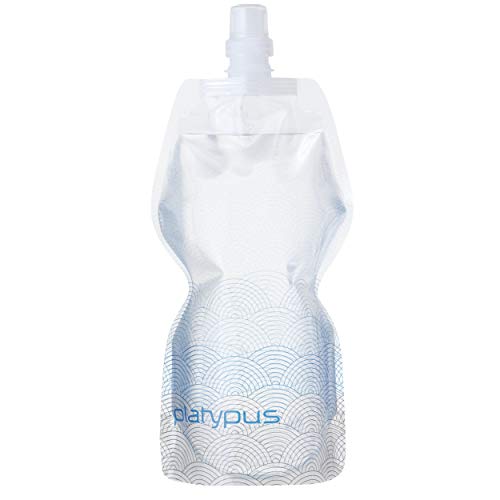 Platypus Softbottle Push-pull Cap 1l Weiß, Becher und Trinkflaschen, Größe 1.0 l - Farbe Waves von Platypus