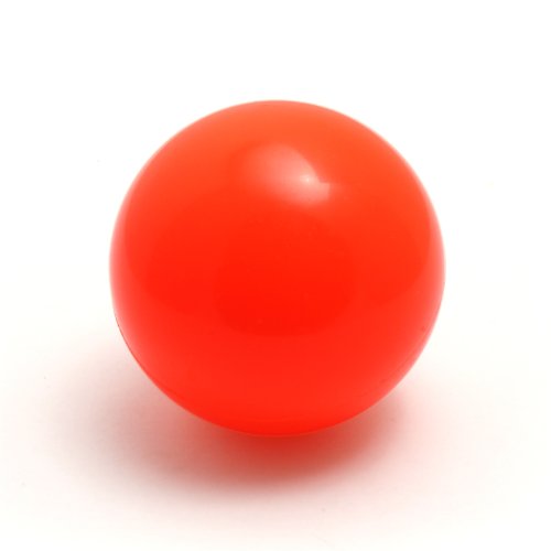 Play Juggling - Balle de jonglage Pour Jongleur Modèle Contact Stage Ball - Couleurs UV (100mm (260gr) - Rouge von Play Juggling