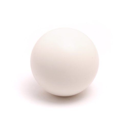 Play Juggling - Balle de jonglage Pour Jongleur Modèle Contact Stage Ball - Couleurs UV (80mm (150gr) - Blanc von Play Juggling
