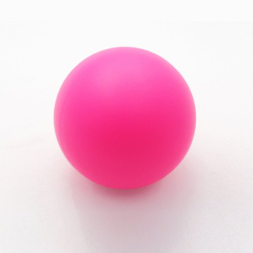 Play Juggling - Balle de jonglage Pour Jongleur Modèle Contact Stage Ball - Couleurs UV (90mm (180gr) - Fuchsia von Play Juggling