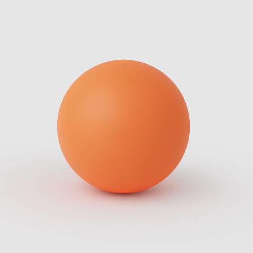 Play Juggling - Balle de jonglage Pour Jongleur Modèle Contact Stage Ball - Couleurs UV (90mm (180gr) - Orange von Play Juggling