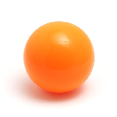 Play Juggling - Balle de jonglage Pour Les jongleurs Modèle Contact Stage Ball - Couleurs UV (100mm (200gr) - Orange von Play Juggling