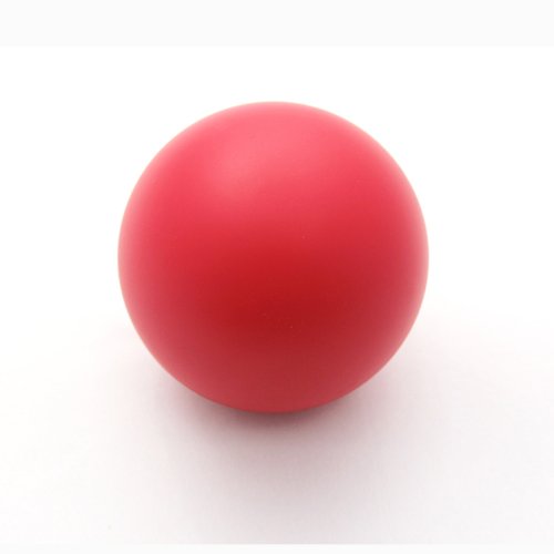 Play Juggling - Pallina da Giocoleria per GIOCOLIERE Modello Contact Stage Ball - Colori UV (90mm (180gr) - Rosso von Play Juggling