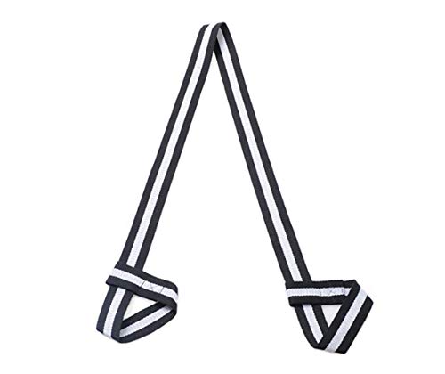 PlayCool Durable Yoga Mat Harness Strap Sling, Yoga Mat Carrying Strap - Black/White2 von PlayCool
