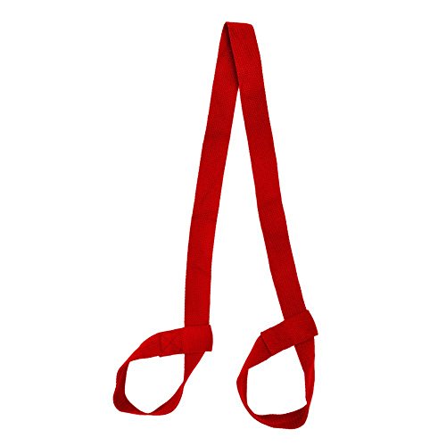 PlayCool Durable Yoga Mat Harness Strap Sling, Yoga Mat Carrying Strap - Red2 von PlayCool