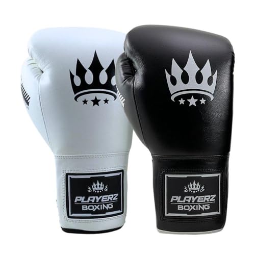 Playerz SparTec Sparring-Handschuhe mit Schnürung, für Boxen, Muay Thai, Kickboxen und MMA-Training, 284 g, 340 g, 397 g, 453 g von Playerz Boxing Est 2020