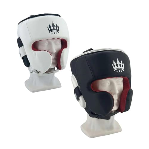 Playerz Vollgesichts-Kopfschutz für Boxen, SparTech Closed Face Pro MMA Sparring Kopfschutz für Muay Thai Kickboxen Training Kopfschutz von Playerz Boxing Est 2020