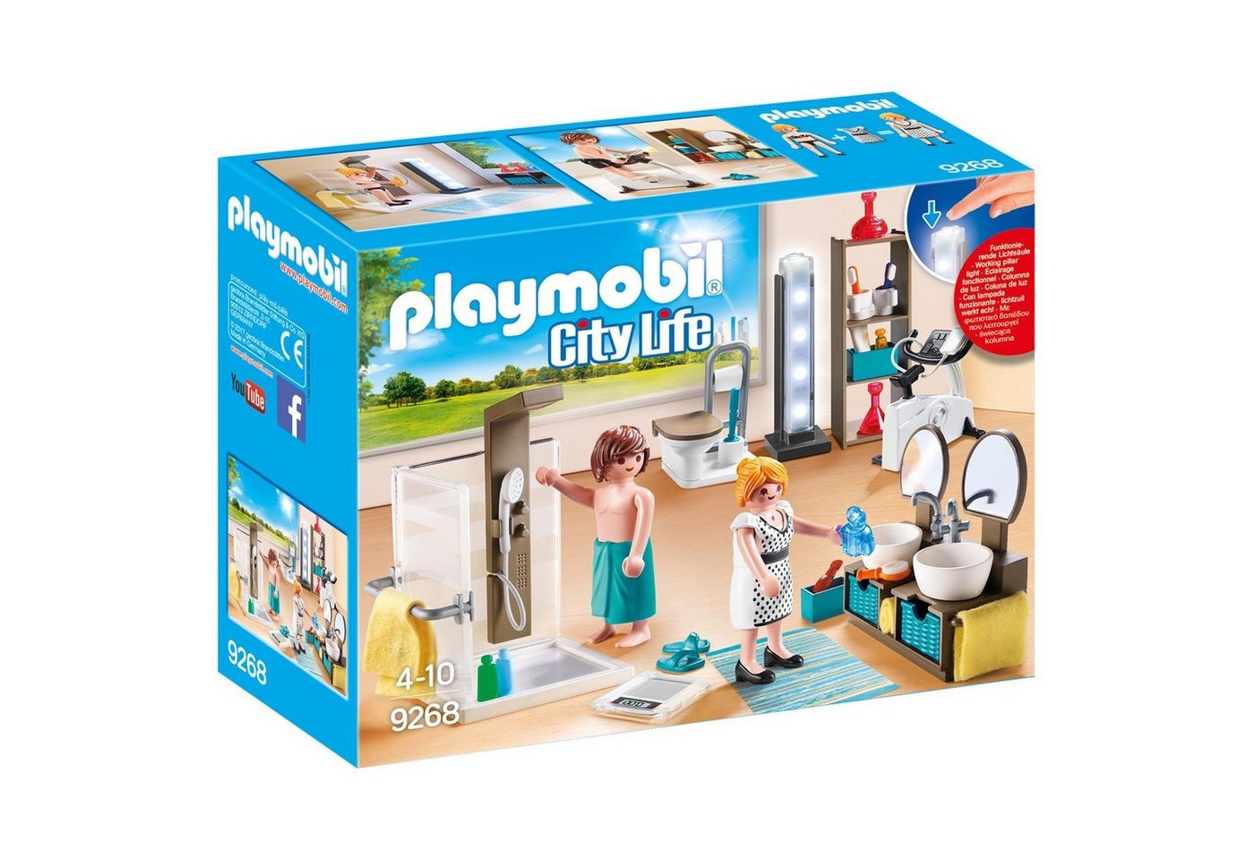 Playmobil® Konstruktions-Spielset 9268 Badezimmer von Playmobil®