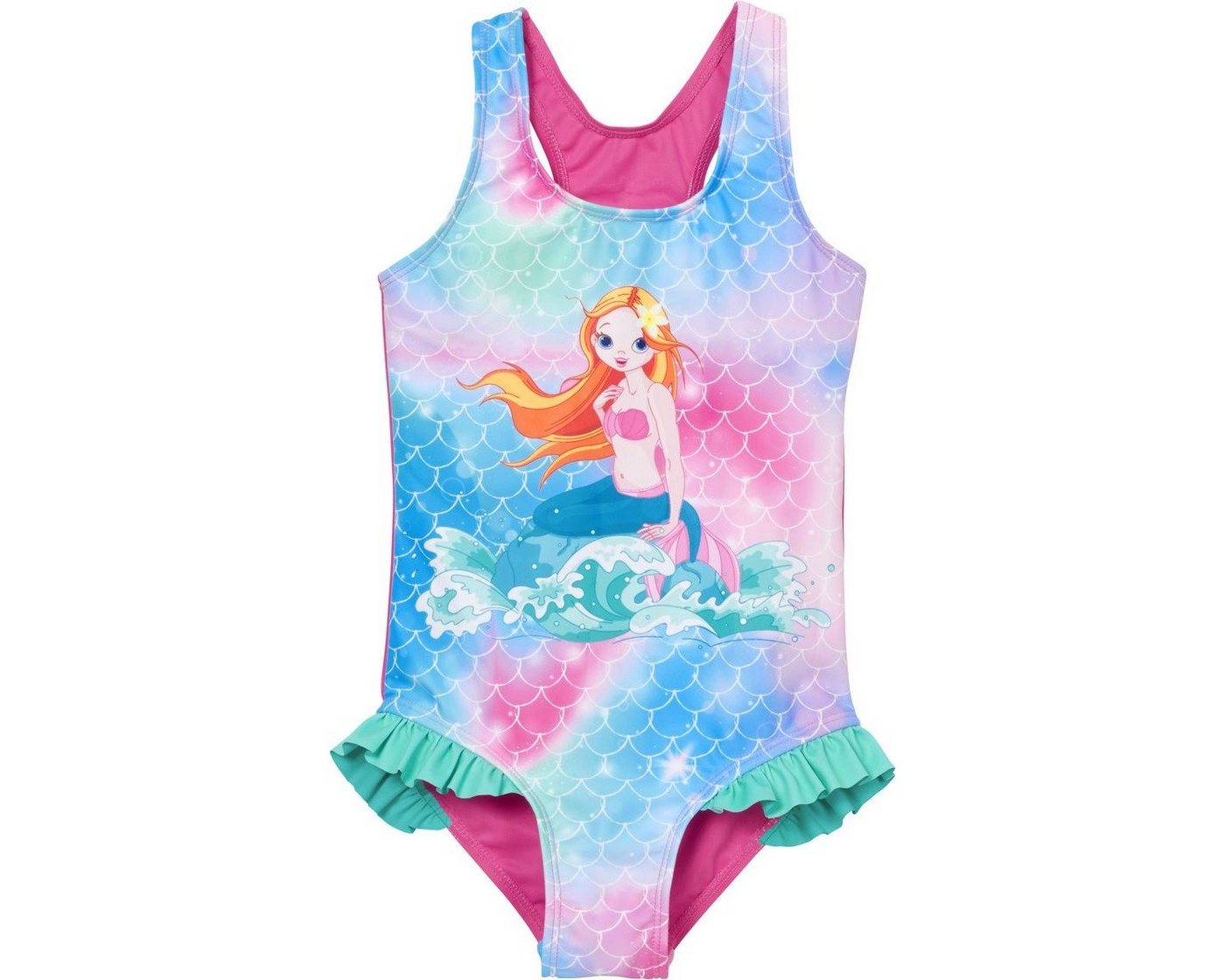 Playshoes Badeanzug UV-Schutz Badeanzug Meerjungfrau von Playshoes