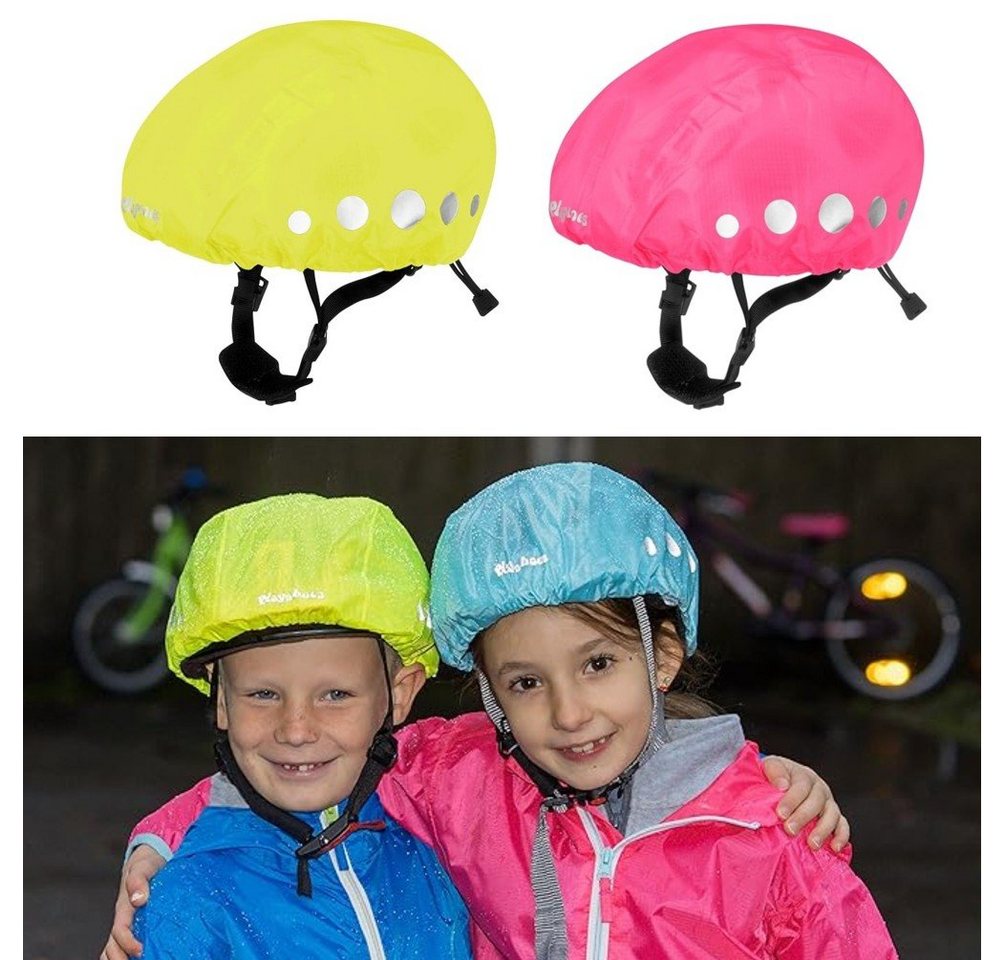 Playshoes Fahrradhelmüberzug mit Reflektoren für Kinder Fahrrad Helme von Playshoes