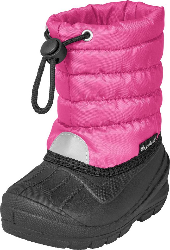 Playshoes Gummistiefel Winter-Bootie, Farbe: pink, Größe: 20/21 von Playshoes