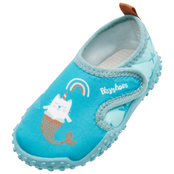 Playshoes - Kid's Aqua-Schuh Einhornmeerkatze - Wassersportschuhe Gr 18/19;20/21;22/23;24/25;26/27;28/29;30/31;32/33 türkis von Playshoes