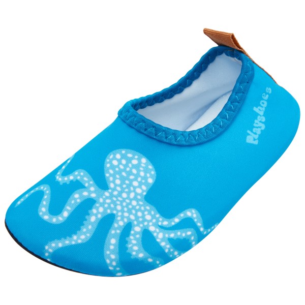 Playshoes - Kid's Barfuß-Schuh Meerestiere - Wassersportschuhe Gr 18/19;20/21;22/23;24/25;26/27;28/29;30/31 blau von Playshoes