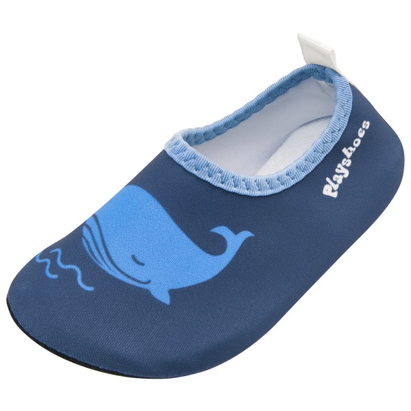 Playshoes - Kid's Barfuß-Schuh Wal - Wassersportschuhe Gr 18/19 blau von Playshoes