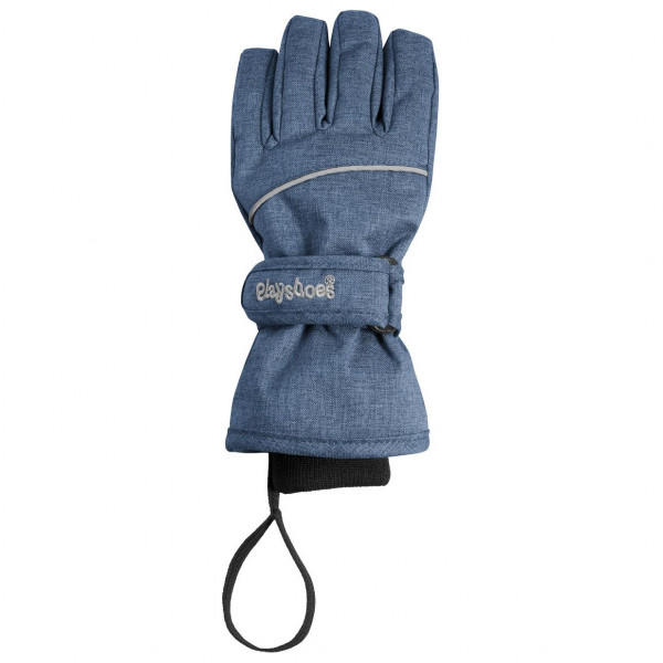 Playshoes - Kid's Finger-Handschuh - Handschuhe Gr 6-8 Years blau von Playshoes