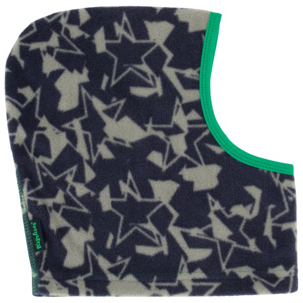 Playshoes - Kid's Fleece-Schlupfmütze Sterne Camouflage - Mütze Gr One Size blau von Playshoes