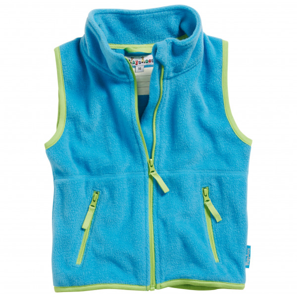 Playshoes - Kid's Fleece-Weste - Fleeceweste Gr 128 blau von Playshoes