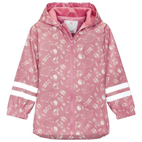 Playshoes - Kid's Regenjacke Fleece-Futter - Regenjacke Gr 80 rosa von Playshoes