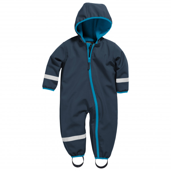 Playshoes - Kid's Softshell-Overall - Overall Gr 86 blau von Playshoes